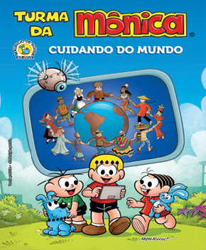 turma da monica cuidando do mundo